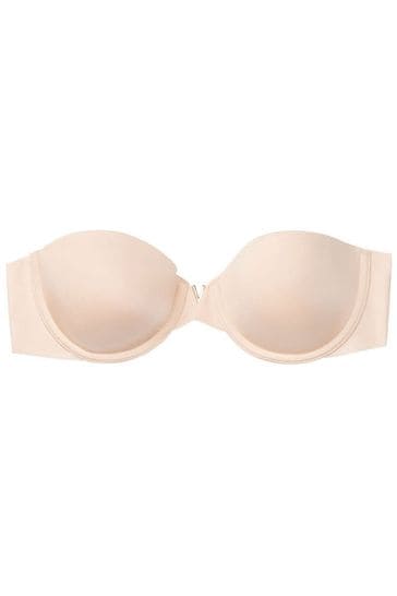 Buy Victoria's Secret Champagne Nude Smooth Lightly Lined Multiway Strapless  Bra from Next Belgium