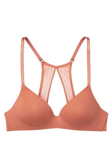 Buy Victoria's Secret Blush Pink Smooth Lightly Lined Non Wired T-Shirt Bra  from Next Luxembourg