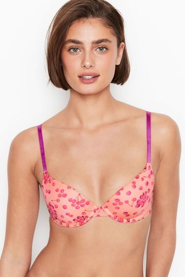 Victoria's Secret Mini Cherries Print Smooth Lightly Lined T-Shirt Bra