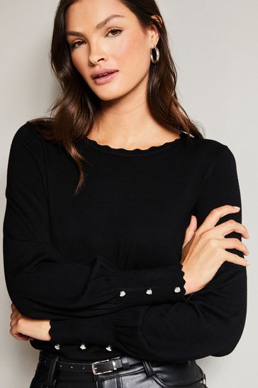Lipsy black jumper store