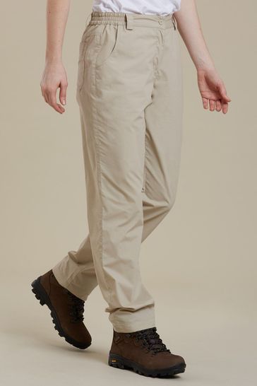 Mountain Warehouse Cream Quest Womens Trousers