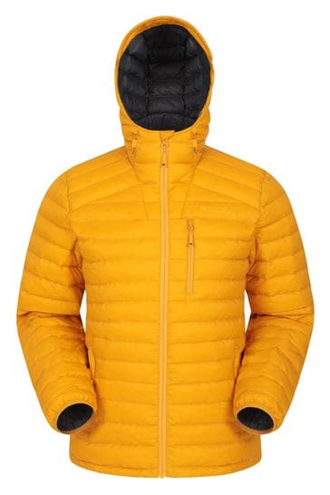 Mountain Warehouse Yellow Henry Ii Extreme Mens Down Padded Jacket