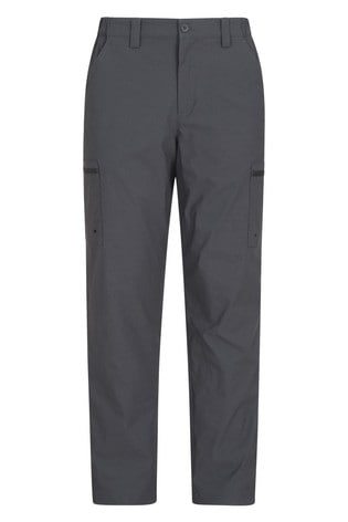 Mountain Warehouse Black Mens Winter Trek Stretch Trousers - Short Length