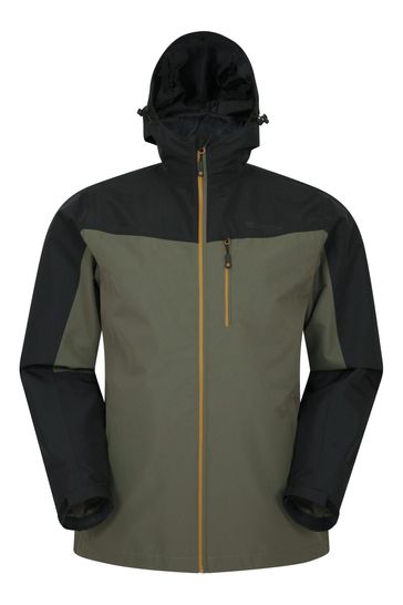 Mountain Warehouse Green Brisk Extreme Mens Waterproof Jacket
