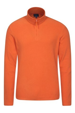 Mountain Warehouse Bright Orange Mens Camber Fleece