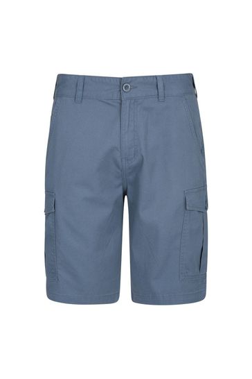 Mountain Warehouse Blue Lakeside Mens Cargo Shorts