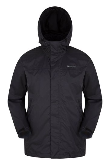 Mountain Warehouse Black Torrent Mens Waterproof Jacket