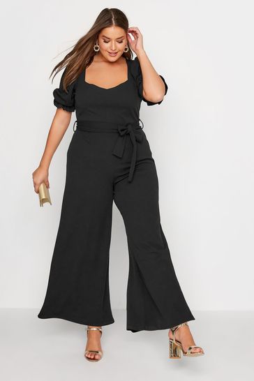 Black jumpsuit hot sale curve