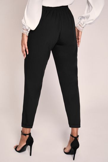 Next petite outlet tapered trousers