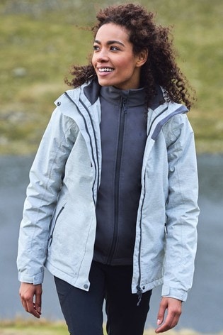 Bracken melange womens top 3 in 1 jacket