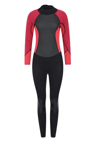 Mountain Warehouse Red Womens Full Length Neoprene Wetsuit