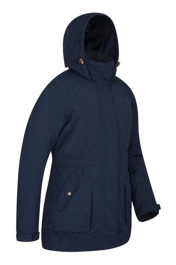 Ladies waterproof padded parka top