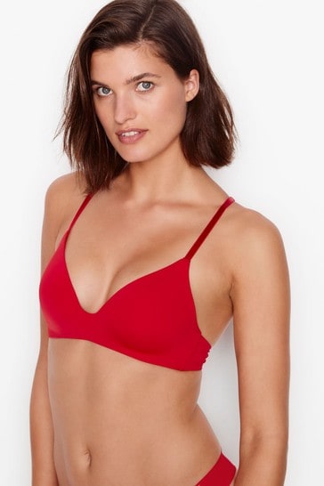 Buy Victoria's Secret Lipstick Smooth Lightly Lined Non Wired T-Shirt Bra  from Next Ireland