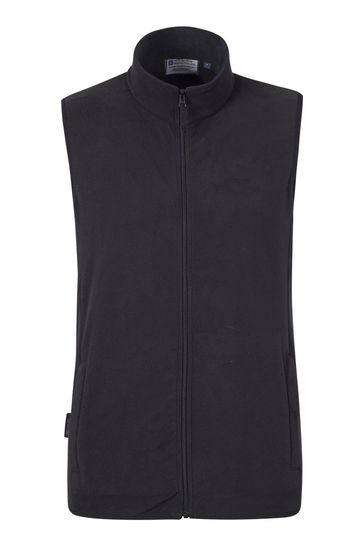 Mountain Warehouse Black Alder Mens Micro Fleece Gilet