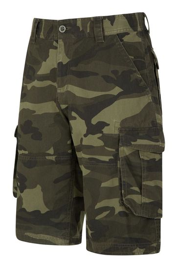 Buy Mountain Warehouse Khaki Green Mens Camo 100 Cotton