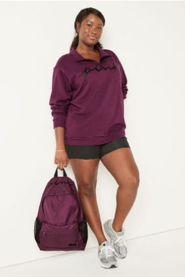 Burgundy victoria outlet secret backpack