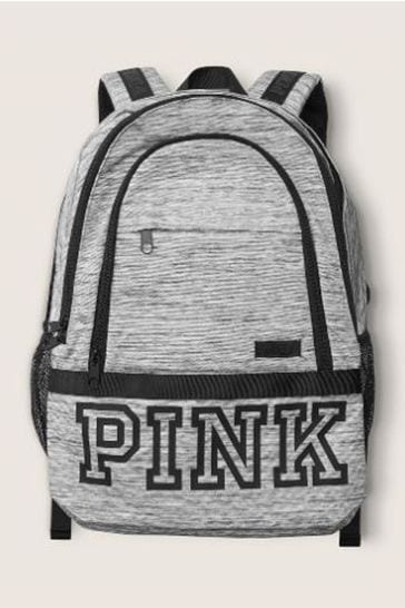 Gray hot sale pink backpack