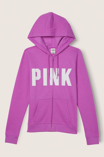 Hot pink victoria's secret hoodie deals