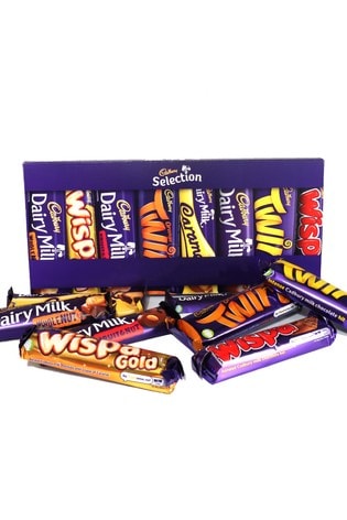Personalised Cadbury Mixed Bars Letterbox Selection by Yoodoo