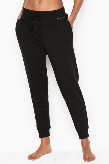 Buy Victoria's Secret Stretch Fleece Mid Rise Jogger from the Next UK ...