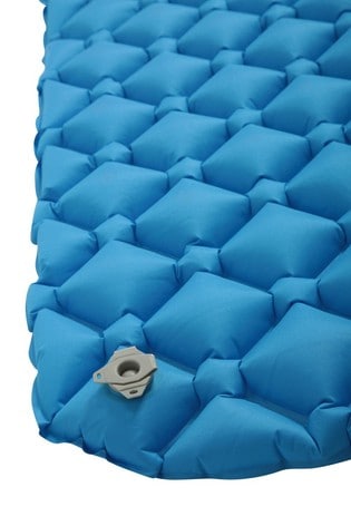 Mountain Warehouse Blue Compact Camping Inflating Mat