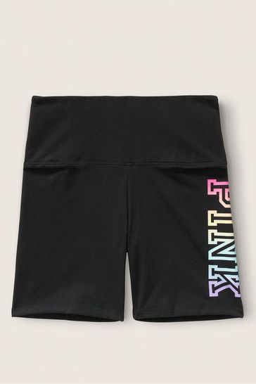 Buy Victoria s Secret PINK Pure Black with Rainbow High Waist