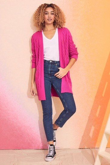 Buy Love \u0026 Roses Edge to Edge Cardigan 