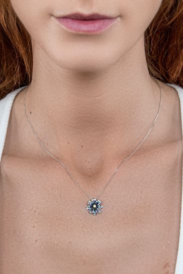 Links of london effervescence blue diamond necklace shop