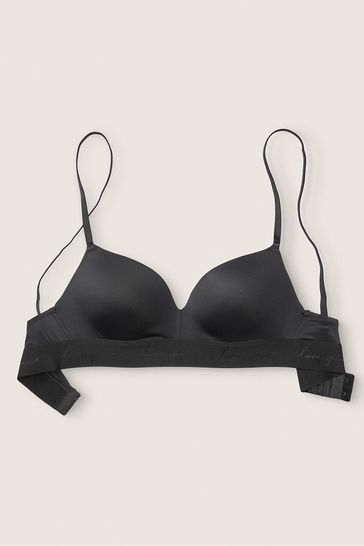 Buy Victoria's Secret PINK Pure Black Wear Everywhere Non Wired Push Up Bra  from Next Netherlands