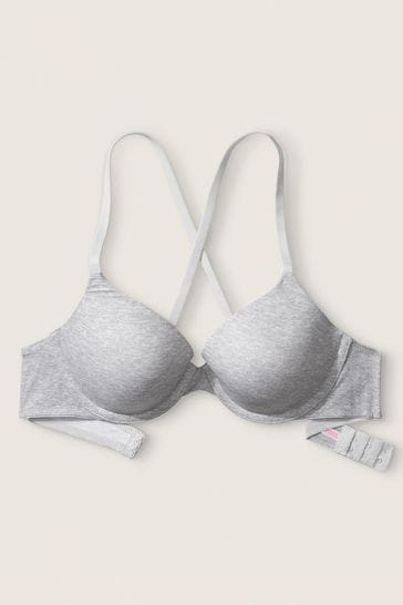 Buy Victoria's Secret Charcoal Heather Grey Lightly Lined Full Cup Bra from  the Next UK online shop