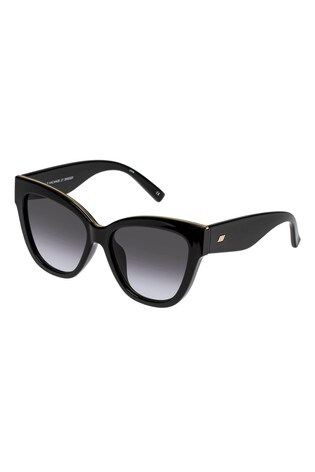 Le Specs Black Polarised Lense Le Vacanze Sunglasses