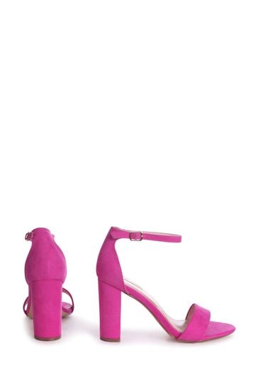 Hot pink barely there sale sandals