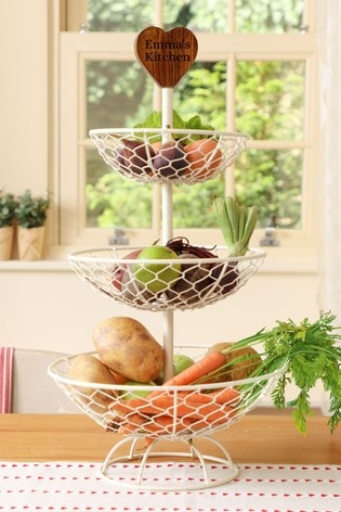 Personalised Fruit and Vegetable Rack by Dibor