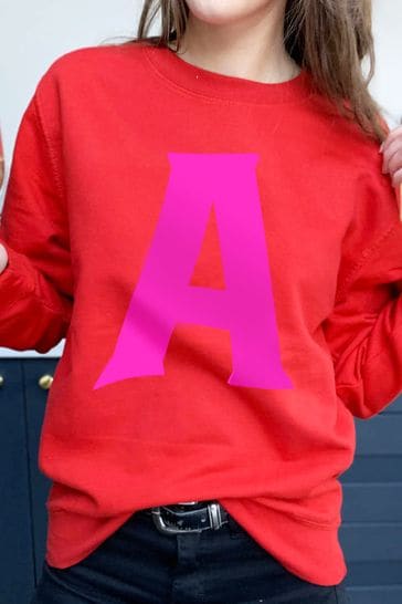 Personalised Alphabet Initial Jumper by Solesmith
