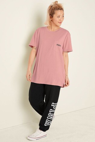 Pink campus deals leggings