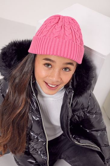 Buy Lipsy Cosy Cable Beanie Hat (Older 