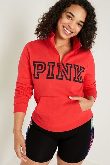Buy Victoria's Secret PINK Everyday Lounge Perfect Quarter-Zip from Next  Luxembourg