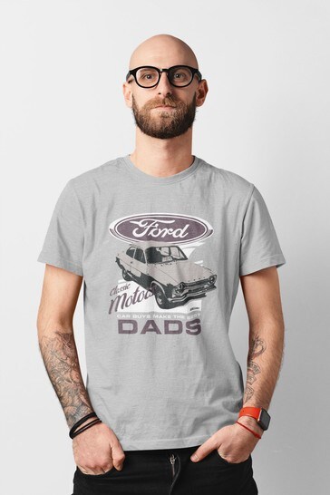 All + Every Grey Ford Car Guys Make The Best Dads Men's T-Shirt