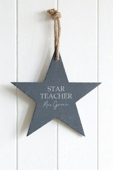 Personalised Slate Star by Loveabode