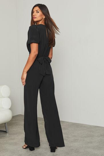 Lipsy black 2024 jumpsuit