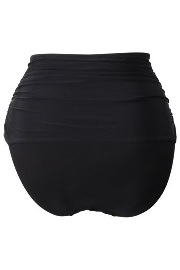 Buy Pour Moi Black High Waisted Samoa High Waist Control Bikini