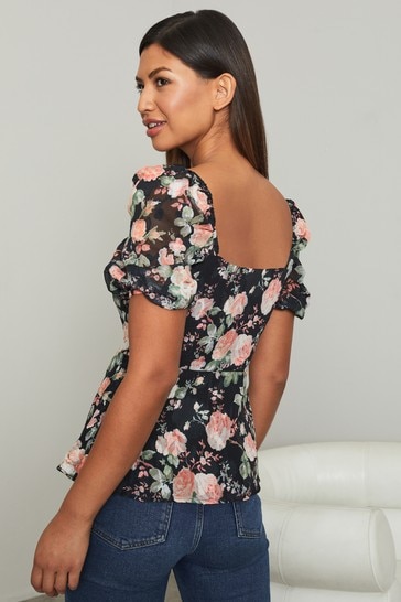 lipsy sweetheart top