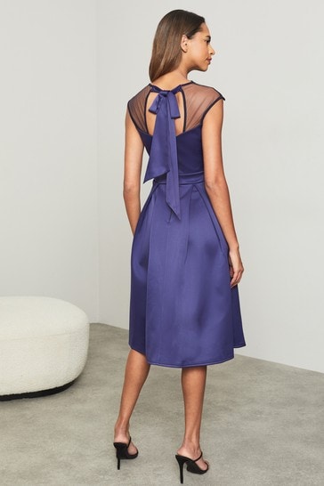 Lipsy navy prom dress shop