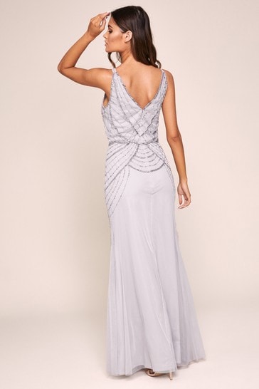 Lipsy 2025 silver dress