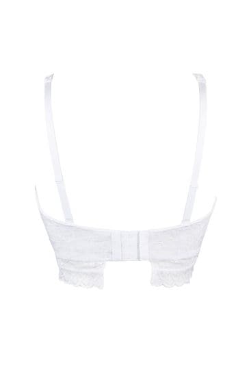 Buy Pour Moi White Strapless Rebel Longline Multiway Strapless Bra from  Next USA