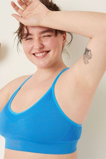 Lightly lined sports sales bra