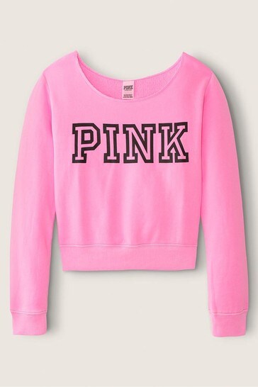 everyday lounge open neck crew