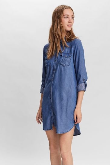 Vero moda shop denim shirt dress