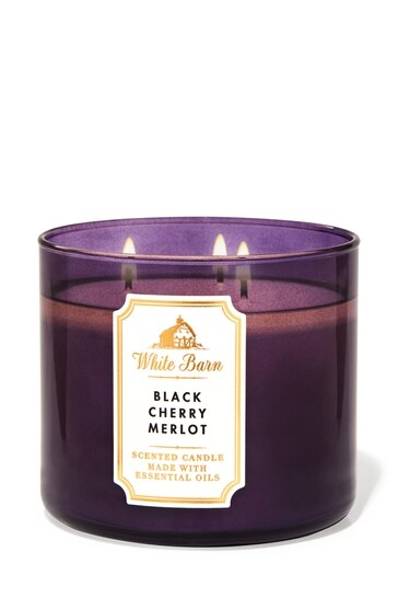 Bath & Body Works Black Cherry Merlot 3-Wick Candle