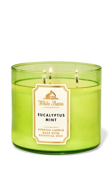 Bath & Body Works Eucalyptus Mint 3-Wick Candle